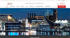 Desktop Screenshot of bwishuttleservice.com